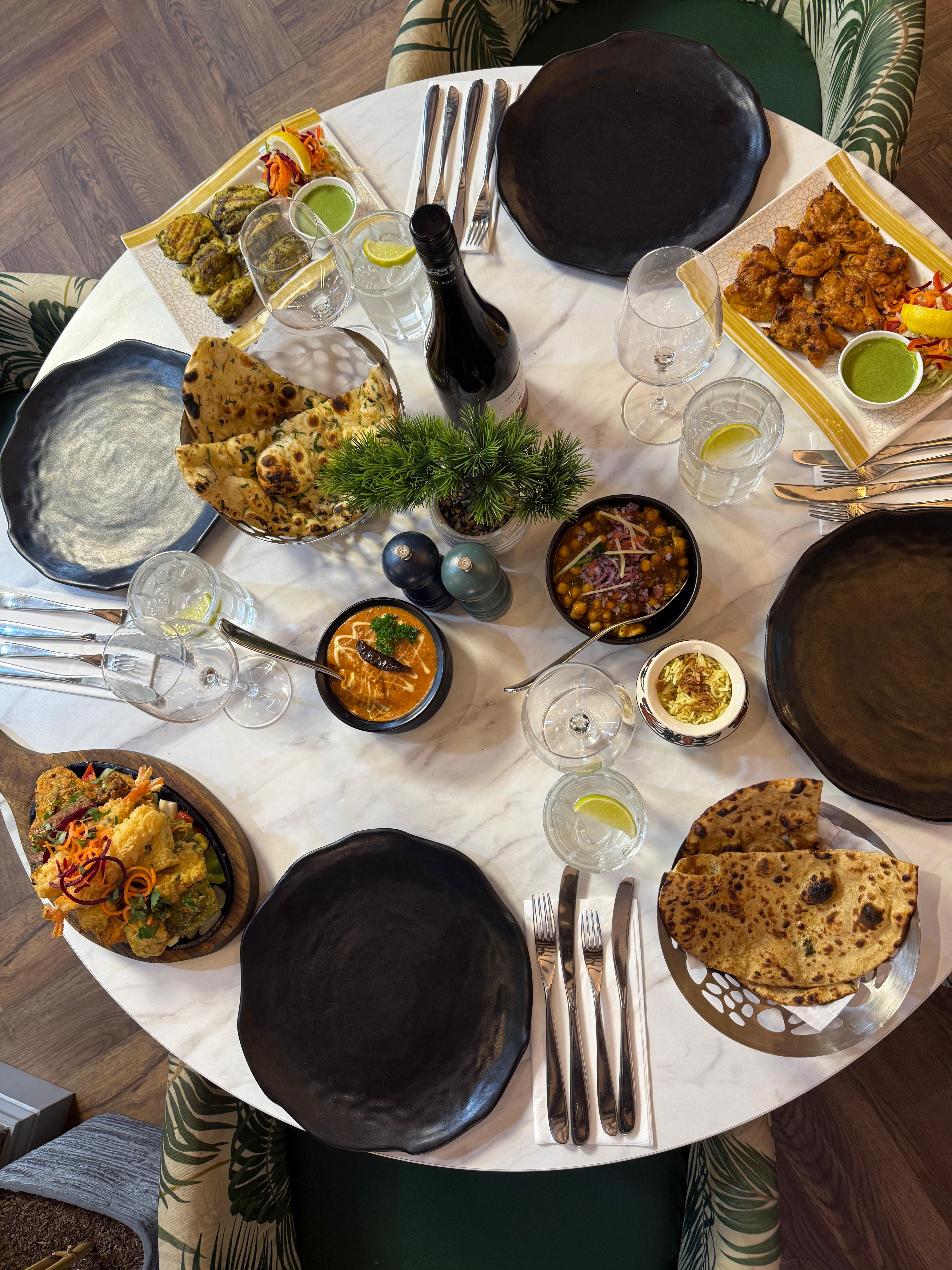 Dining at The Greyhound Bar & Grill